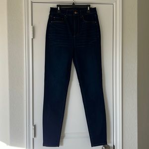 Ann Taylor Dark Wash Skinny Jeans